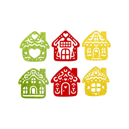 Mini Casinhas em Acrílico - Coleção Magia - CS