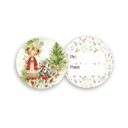 Tag Natal p/ Presentes - Coleção Magia - CS