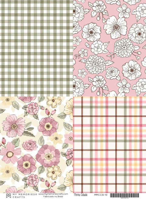 Papel Vegetal A4 Xadrez – Minha Cidade – MMC