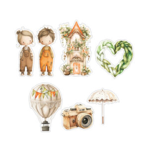 Aplique em Acrílico Sintonia MOD 2 - Coleção Sintonia - CS