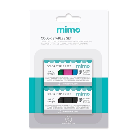 Grampos Coloridos Nº 10 - 2000 Unids - Mimo