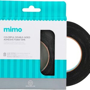 Fita Banana Colorida Dupla Face Preto 5 m - Mimo