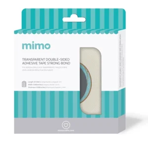 Fita Adesiva Dupla Face Transparente Fixa Forte 2m - Mimo