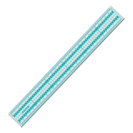 Régua Profissional para Corte 30 cm x 4 cm - Mimo